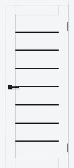 Браво-22 Black Shine (ПГ) White Silk