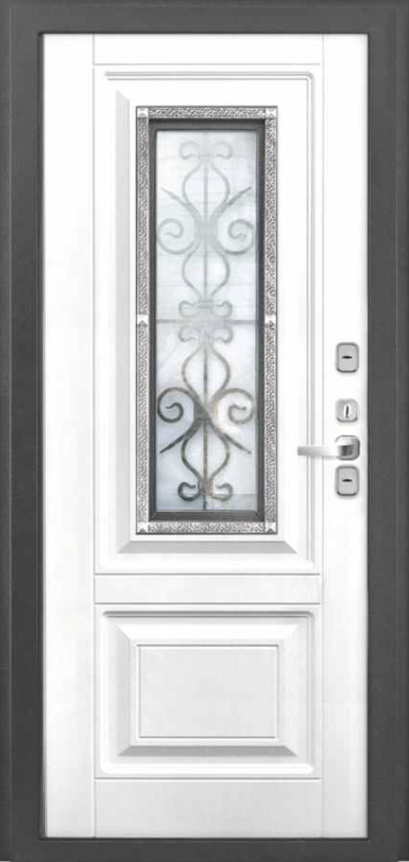 KOVA / Букле черный - сосна белая