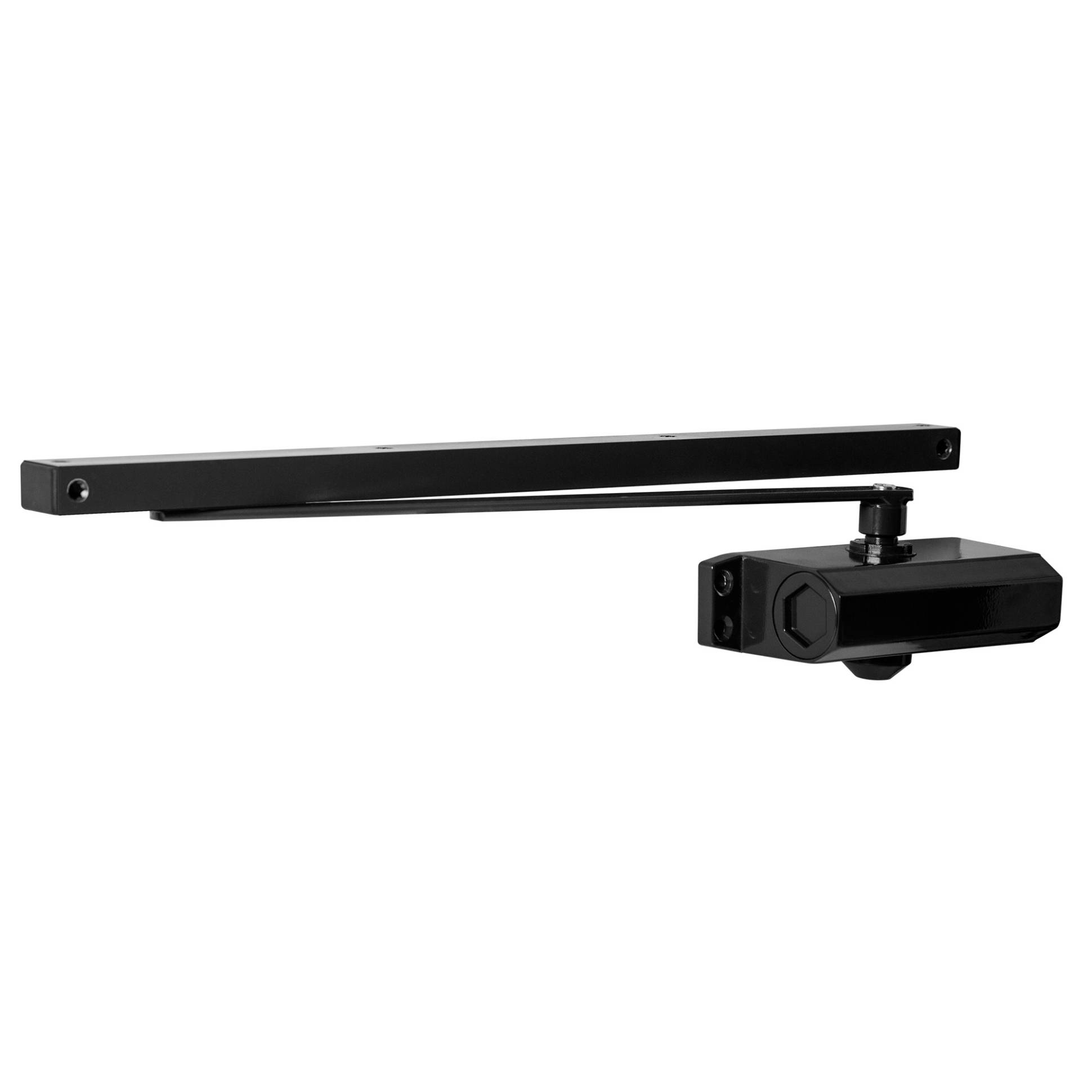 Доводчик Ajax (Аякс) дверной DCTR40-100 slide BL черный 