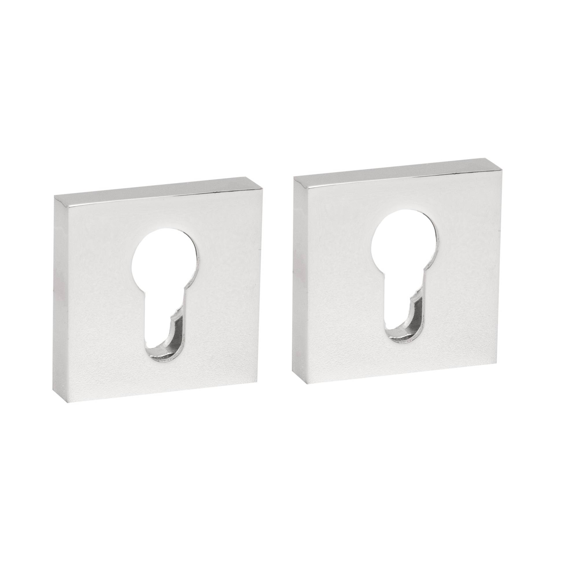 Накладка Fuaro (Фуаро) под цилиндр ET.K.DM51 (ET DM) CP-8 хром 