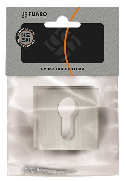 Накладка Fuaro (Фуаро) под цилиндр ET.K.DM51 (ET DM) CP-8 хром 