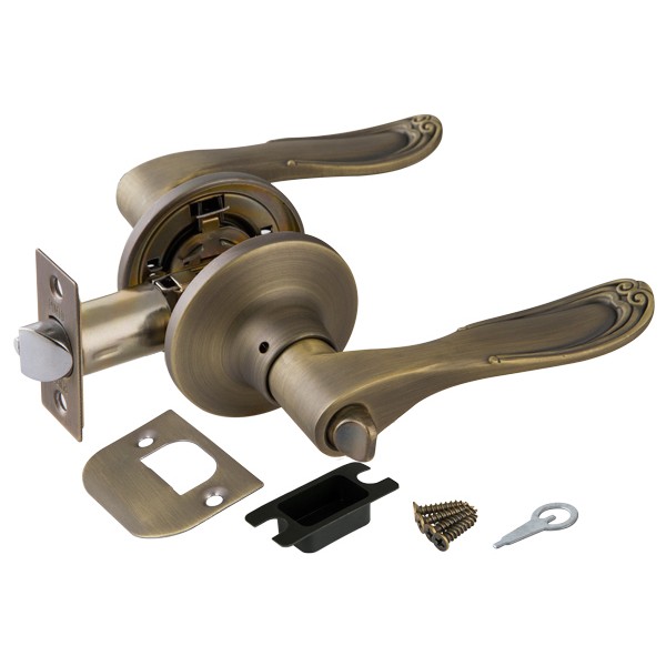 Ручка Punto (Пунто) защелка DK630 MAB-BK (6030 MAB-B) (фик.) мат.бронза 