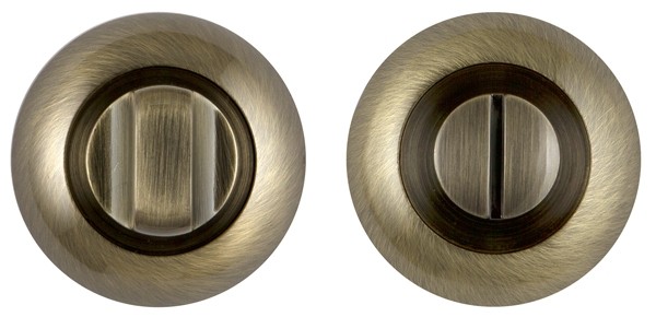 Ручка Ajax (Аякс) поворотная BK6.R.JR54 (BK6 JR) ABG-6 зелёная бронза 