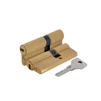Цилиндровый Cisa (Чиза) механизм ASIX OE300-07.00 (60 мм/25+10+25), ЛАТУНЬ 