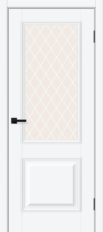 Классик-13 (ПО) White Сrystal | White Silk