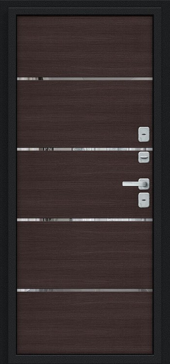 Thermo Лайн/BChrome Букле черное/Wenge Melinga