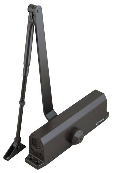Доводчик Fuaro (Фуаро) дверной DC20-6W (DC-206W) BR до 160 кг (коричневый) 