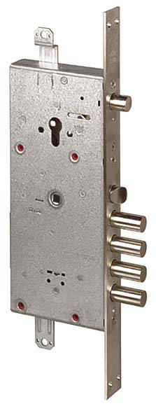 Замок Cisa (Чиза) врезной двухсистемный NEW CAMBIO FACILE 57.986.48 (тех. упаковка), ключ 44 мм 