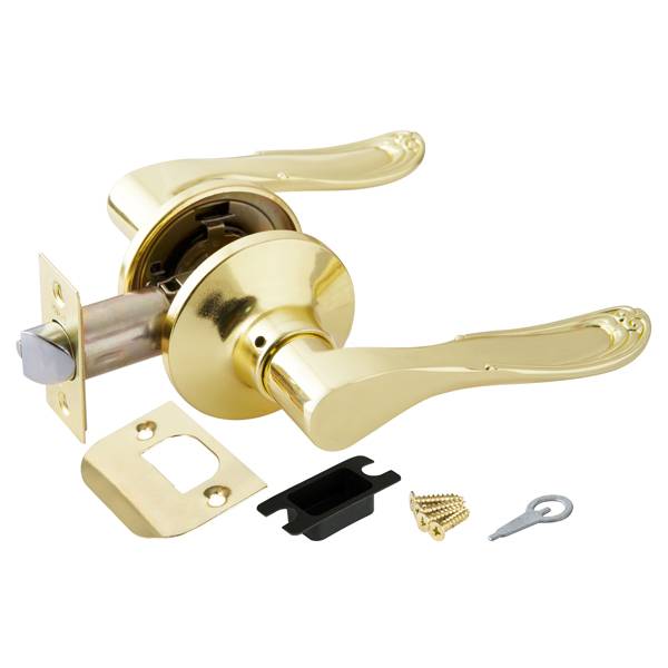 Ручка Punto (Пунто) защелка DK630 PB-PS (6030 PB-P) (без фик.) золото 