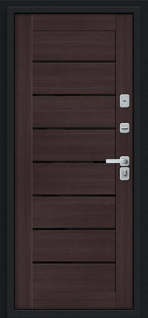 Thermo Техно Д2/BChrome Букле черное/Wenge Melinga