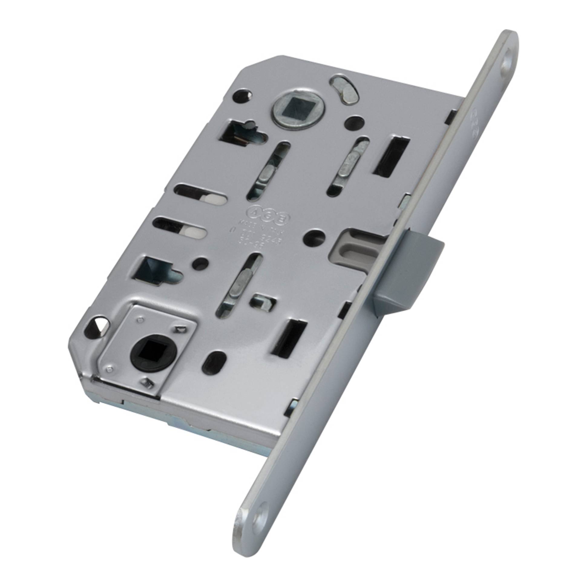 B01102.50.34.567 AGB (АГБ) Защелка врезная WC (матовый хром) MEDIANA EV. (инд.упак+B01000.13) 