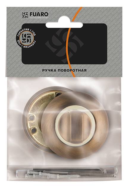Ручка Fuaro (Фуаро) поворотная BK6.R.RM54 (BK6 RM) CP-8 хром 