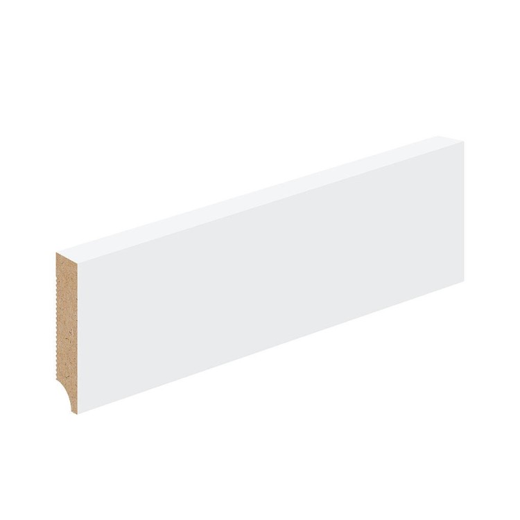 Плинтус S-70.16 White Silk