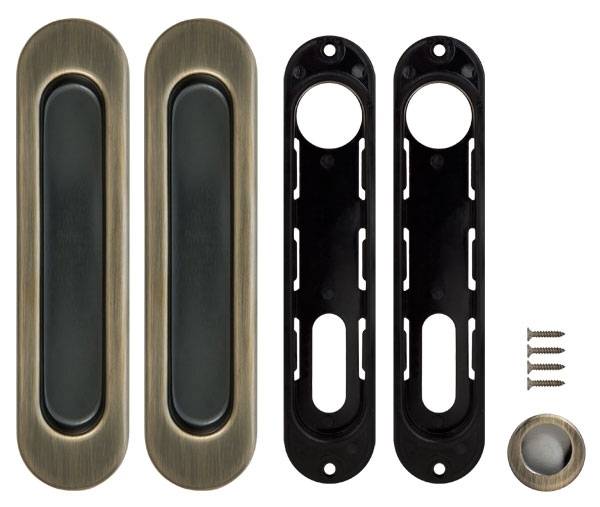 Ручка Armadillo (Армадилло) для раздвижных дверей SH.LD152.010 (SH010) АВ-7 бронза 