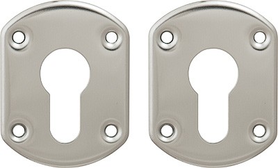 Накладки Guardian (Гардиан) под цилиндр "" хром ГХ 31 /пара/, объемная /123:479/ 