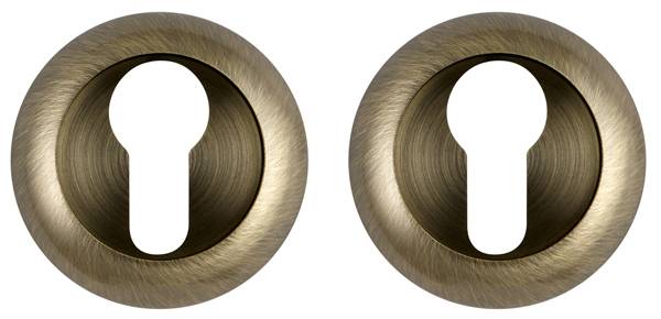 Накладка Fuaro (Фуаро) под цилиндр ET.R.RM54 (ET RM) ABG-6 зелёная бронза 