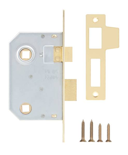 Защелка Kale kilit (Кале килит) врезная 251 WC (44 mm) (латунь), прав. 
