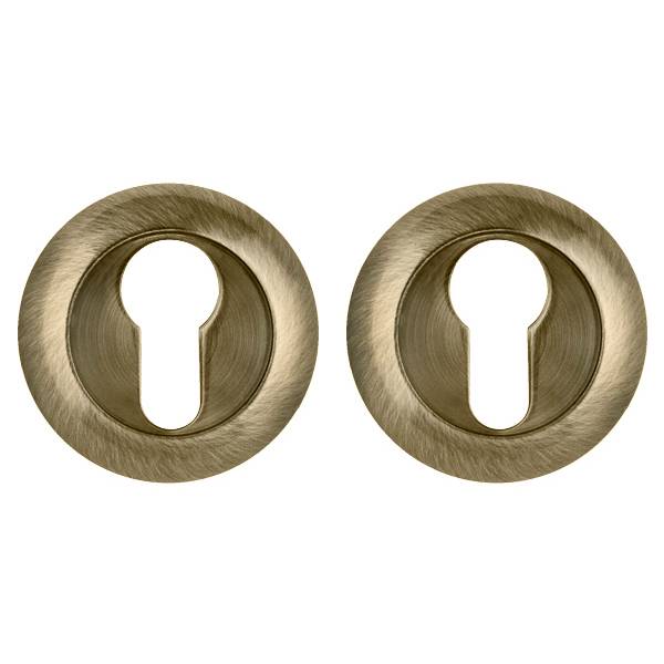 Накладка Punto (Пунто) под цилиндр ET.R.TL54 (ET TL) ABG-6 зелёная бронза 