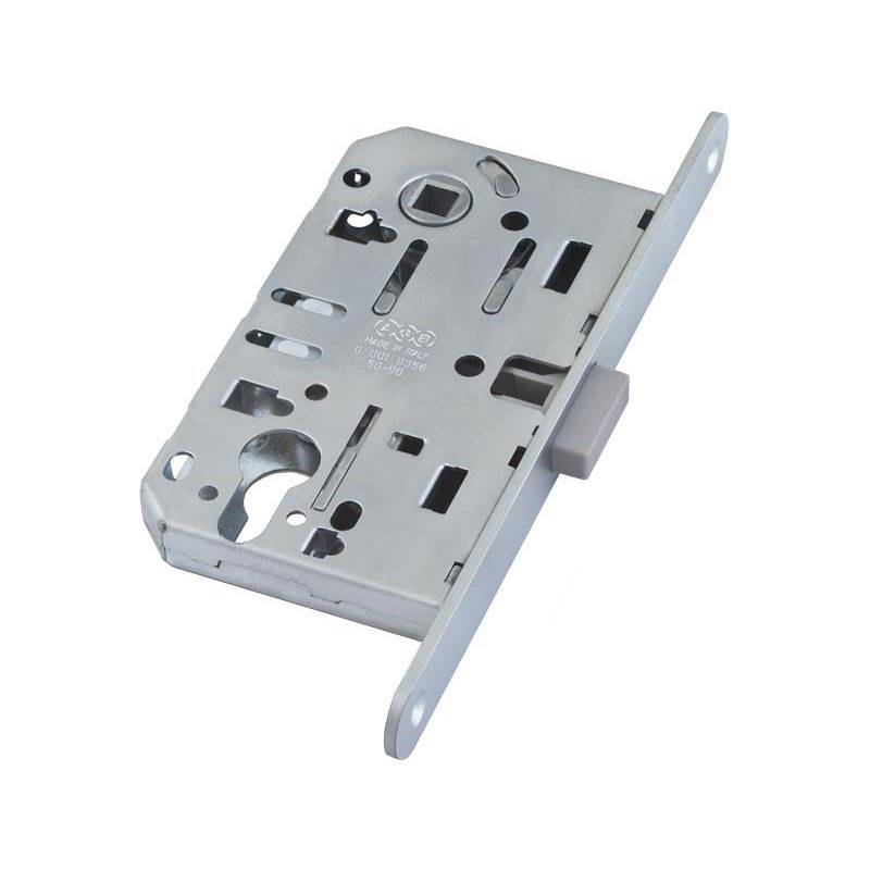 Корпус AGB (АГБ) замка магнит. под цил. MEDIANA POLARIS B06103.50.34.567 с отв. планк B02402.05 (мат хр) 