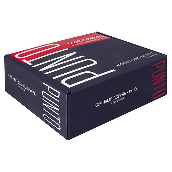 Ручка Punto (Пунто) защелка DK624 CP-PS (6024 CP-P) (без фик.) хром 