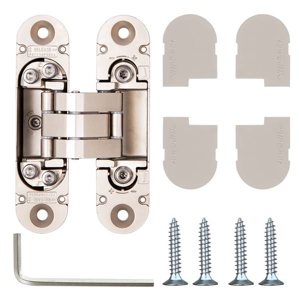 Петля Armadillo (Армадилло) скрытой установки U3D4000 SN (9540UN3D) мат. никель 