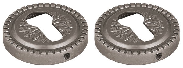 Накладка Armadillo (Армадилло) под цилиндр ET.R.CL55 (ET/CL) AS-9 античное серебро 