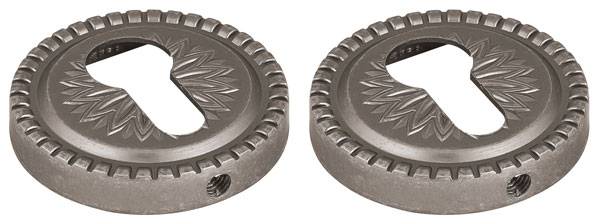 Накладка Armadillo (Армадилло) под цилиндр ET.R.CL55 (ET/CL) AS-9 античное серебро 