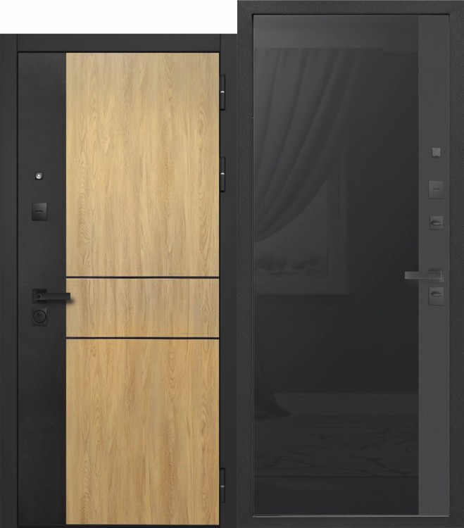 9 см SMART 2 Черное стекло 