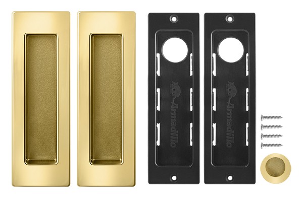 Ручка Armadillo (Армадилло) для раздвижных дверей SH.URB153.010 (SH010 URB) GOLD-24 золото 24К 