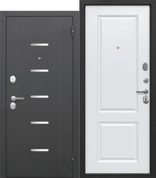 7,5 см Гарда Серебро Велюр Белый Софт