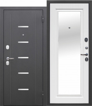 7,5 см Гарда Серебро Зеркало Белый ясень 