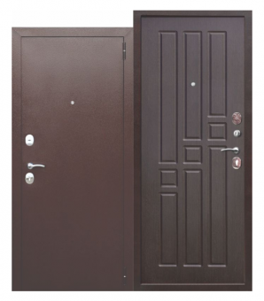 Гарда 2 замка Антик медь / Венге