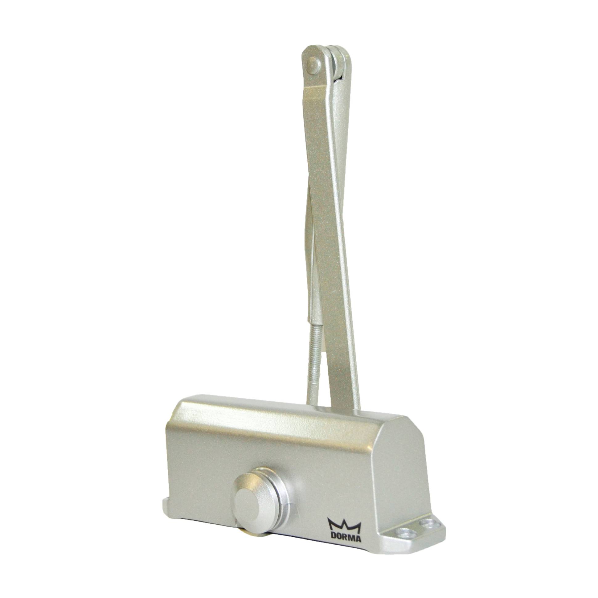 Доводчик Dorma (Дорма) дверной TS 77 EN3, с рычажной тягой, серый 