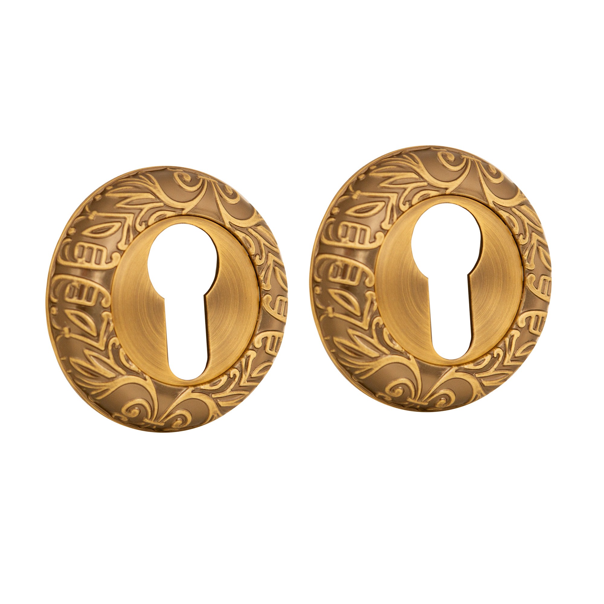 Накладка Fuaro (Фуаро) под цилиндр ET.R.SM58 (ET SM) AB-7 матовая бронза 