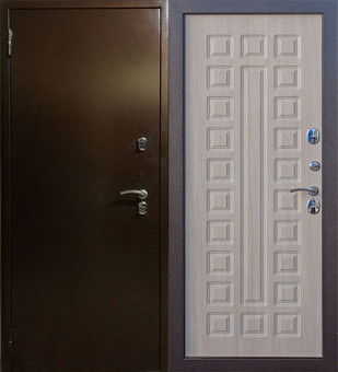 Сибирь Йошкар-Олинская дверь С ТЕРМОРАЗРЫВОМ капучино