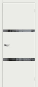 Браво-2.55.П (ПО) Mirox Grey | White Matt