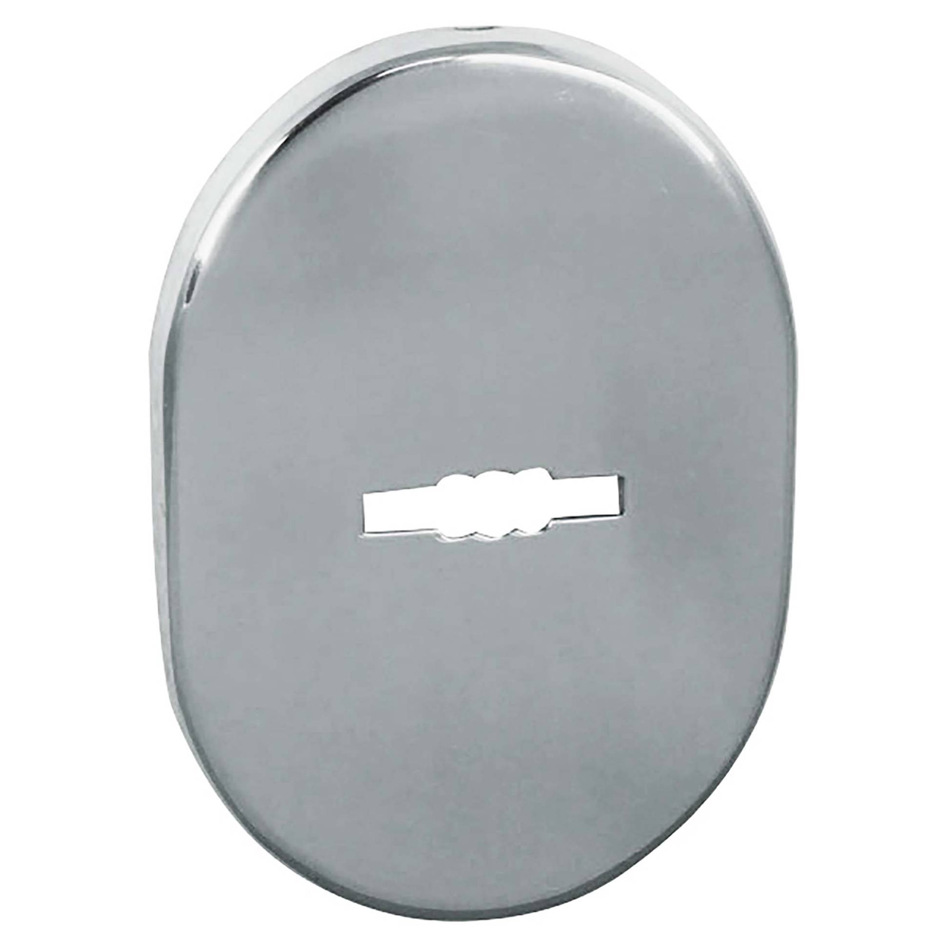 Накладка Fuaro (Фуаро) на сувальдный замок ESC.S.SF/OV.475 (ESC 475) СР хром 