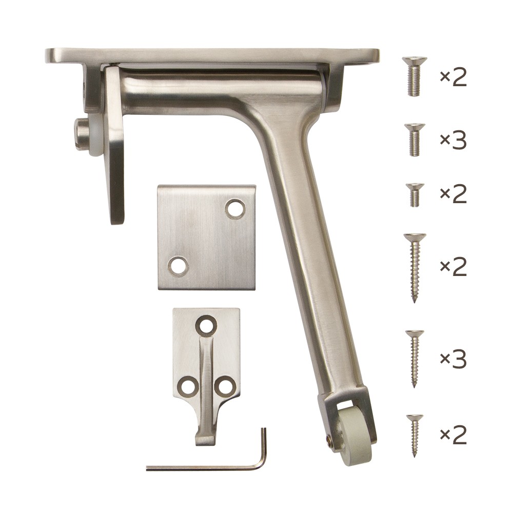 Координатор Fuaro (Фуаро) закрывания двустворчатых дверей DC-1002 INOX 304 (от 40 до 200 кг) 