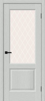 Неоклассик-33 (ПО) White Сrystal | Grey Wood