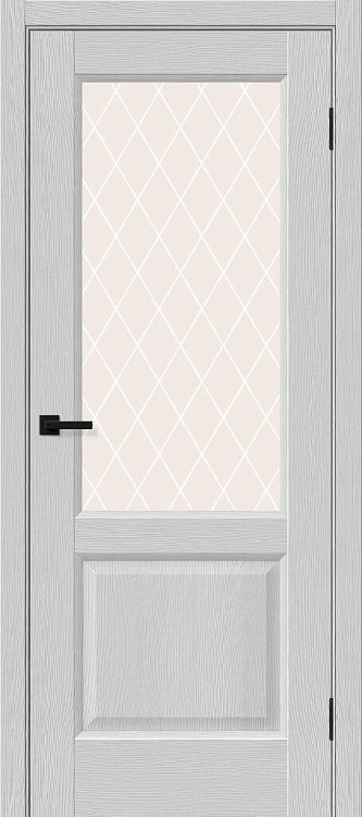 Неоклассик-33 (ПО) White Сrystal | Grey Wood