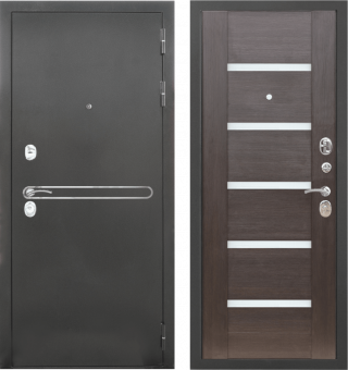 Тайгер Стодесятка Трио Царга / Антик серебро - орех рифленый