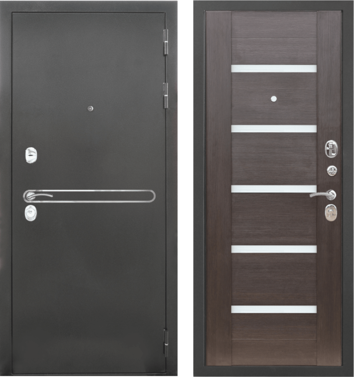 Тайгер Стодесятка Трио Царга / Антик серебро - орех рифленый