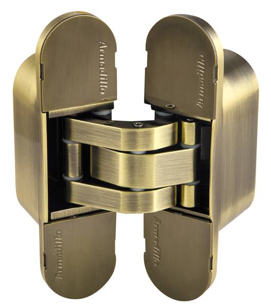 Петля Armadillo (Армадилло) скрытой установки U3D6000 AB (11160UN3D) бронза 
