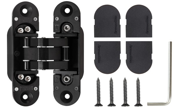 Петля Armadillo (Армадилло) скрытой установки U3D6000 BL (11160UN3D) черный 