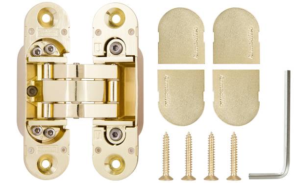 Петля Armadillo (Армадилло) скрытой установки U3D6000 SG (11160UN3D) мат. золото 