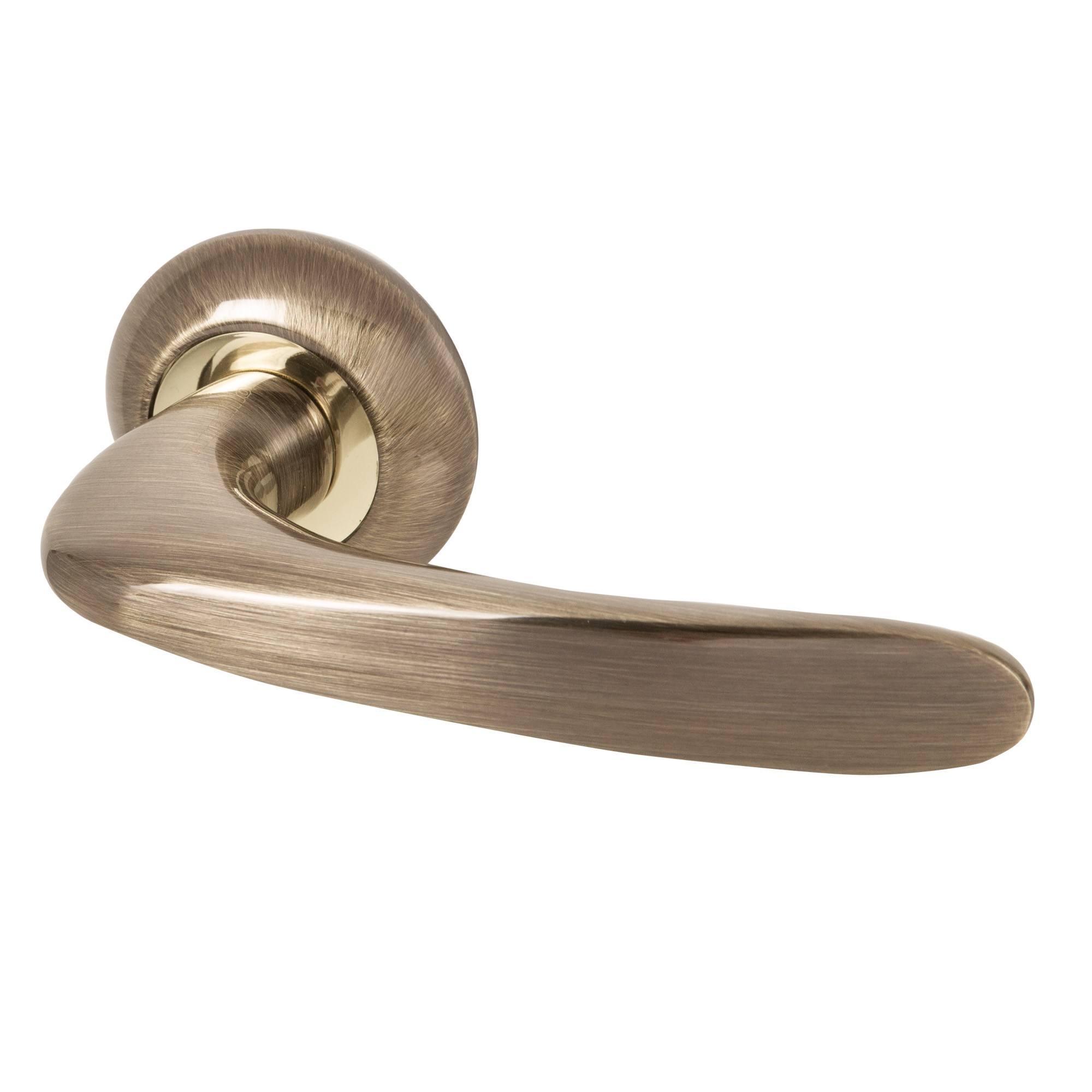 Ручка Armadillo (Армадилло) раздельная R.LD54.Pava (Pava LD42) AB/GP-7 бронза/золото 