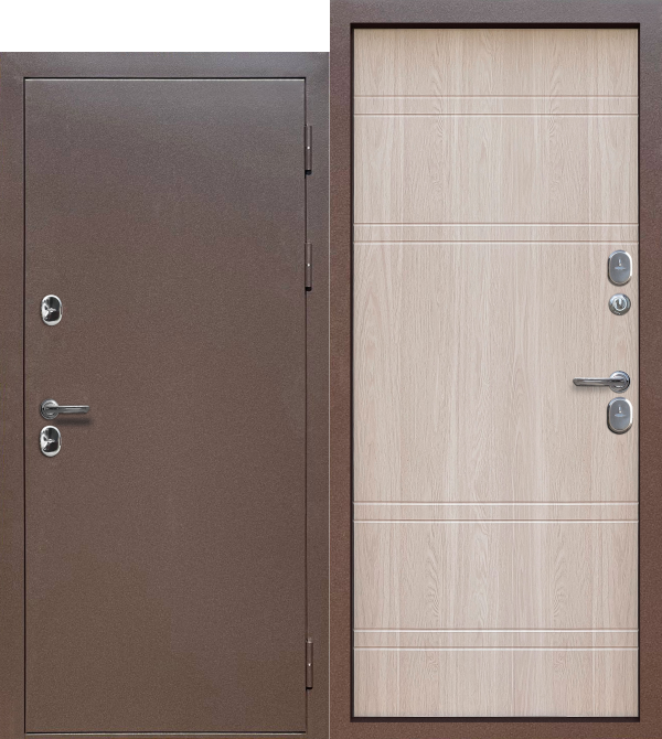 Термо Букле Шоколад/Уайт (Бьянко) 