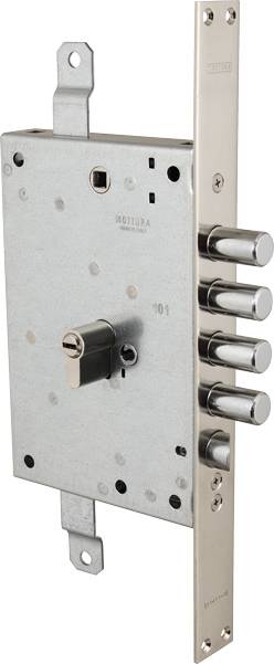 Корпус Mottura (Моттура) врезного замка с защёлкой 85.971-D RN (правый) 