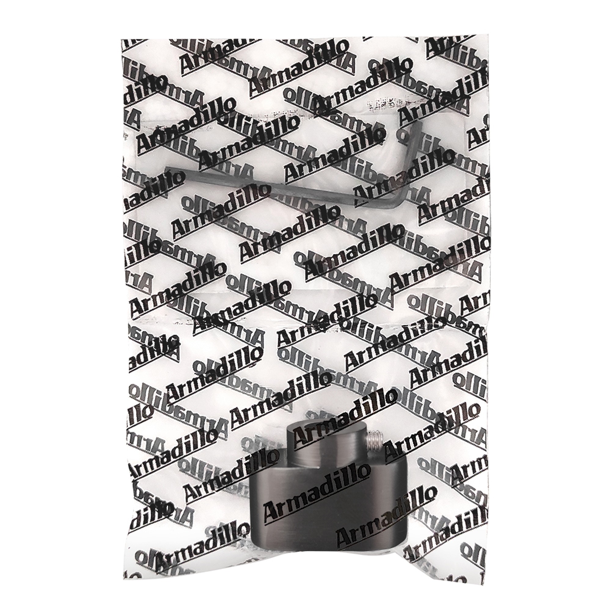 Вертушка Armadillo (Армадилло) на шток цилиндра T.Knob-S (CB-S) BPVD-77 вороненый никель 