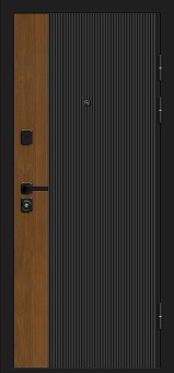 Optim Z-2 Вертикаль Муар черный-Грецкий Орех/Белый